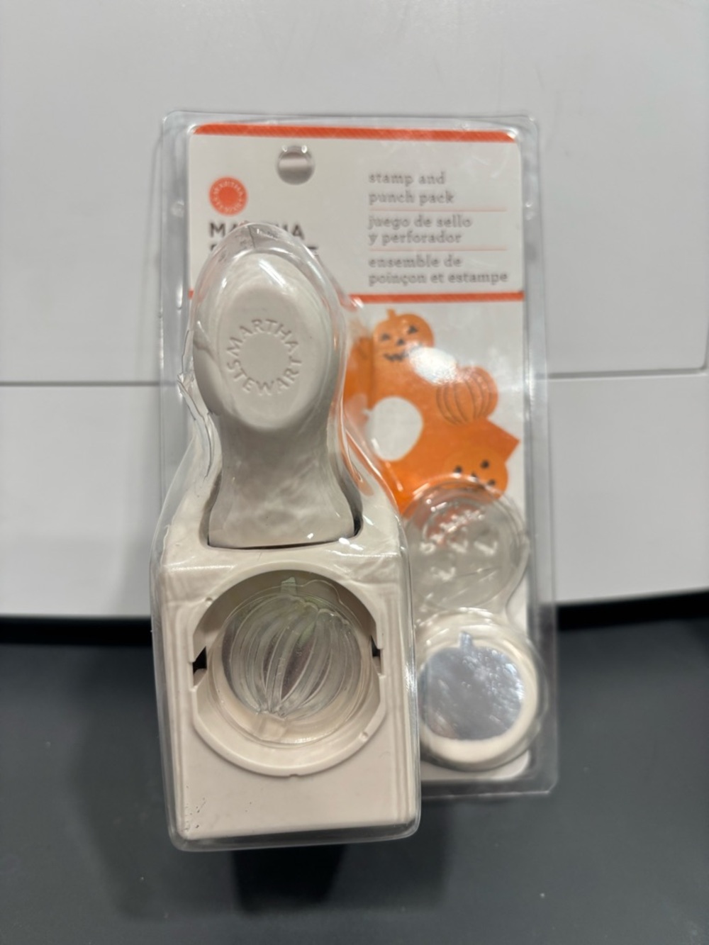 Martha Stewart Pumpkin and Jack ‘o Lantern Stamp and Punch Pack